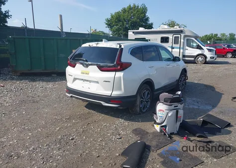 2021 Honda Cr-V Awd Ex-L z USA, uszkodzony, nr VIN 2HKRW2H89MH648456